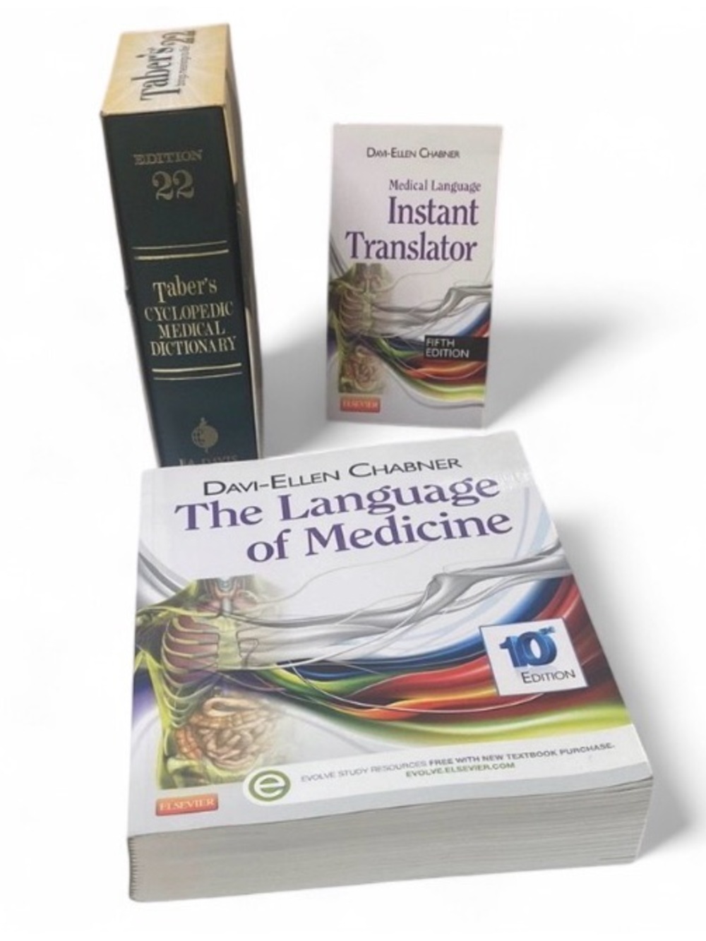 Language of Medicine 3 Book Set Medical Dictionary Workbook Translator
